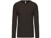 T-SHIRT MANGA COMPRIDA E DECOTE V