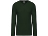 T-SHIRT MANGA COMPRIDA E DECOTE V