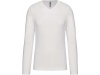 T-SHIRT MANGA COMPRIDA E DECOTE V