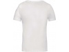 T-shirt de criana com decote redondo de manga curta Branco