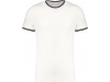 T-shirt de homem em malha piqu com decote redondo