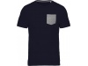 T-shirt em algodo biolgico com bolso