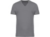 T-shirt de homem em algodo biolgico com decote V Cores