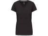 T-SHIRT DE SENHORA DE MANGA CURTA E DECOTE V Cores