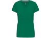 T-SHIRT DE SENHORA DE MANGA CURTA E DECOTE V Cores