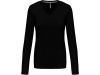 T-SHIRT DE SENHORA DE MANGA COMPRIDA DECOTE V