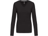 T-SHIRT DE SENHORA DE MANGA COMPRIDA DECOTE V