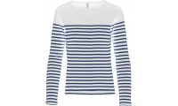 T-SHIRT DE SENHORA  MARINHEIRO DE MANGA COMPRIDA