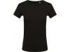 T-shirt de senhora com decote redondo de manga curta