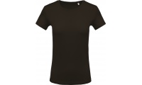T-shirt de senhora com decote redondo de manga curta