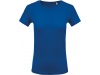 T-shirt de senhora com decote redondo de manga curta