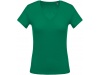 T-shirt de senhora com decote em V de manga curta Cores