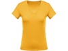 T-shirt de senhora com decote em V de manga curta Cores