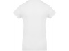 T-shirt BIO de senhora com decote redondo Branco