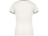 T-shirt de senhora em malha piqu com decote redondo