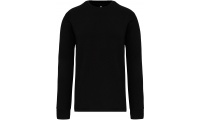 Sweatshirt com mangas direitas