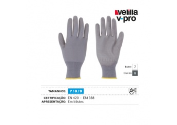 LUVA NYLON COBERTURA POLIURETANO NA PALMA