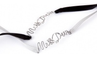 Pulseiras de fita e arame