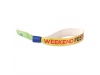 Pulseira RPET com logotipo colorido