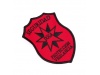 Patches de tecido bordado