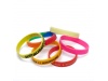 Pulseira de silicone