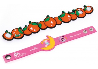 Pulseiras borracha pvc flexvel