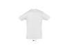 T-SHIRT UNISSEXO DE GOLA REDONDA BRANCA REGENT