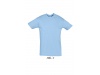 T-SHIRT UNISSEXO DE GOLA REDONDA CORES REGENT