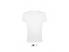 T-shirt Justa de Gola Redonda para Homem BRANCA REGENT FIT