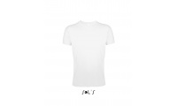 T-shirt Justa de Gola Redonda para Homem BRANCA REGENT FIT