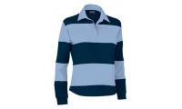 Polo Bicolor Manga Comprida 300gr/m2 KICK Senhora