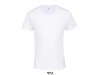 T-SHIRT CORTADA E COSIDA DE MANGAS CURTAS PARA CRIANA Branco