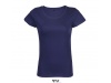 T-SHIRT CORTADA E COSIDA DE MANGAS CURTAS PARA SENHORA TEMPO WOMAN Cores