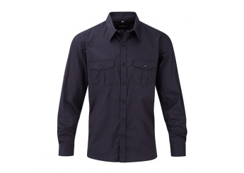 Camisa Sarja com manga comprida ou 3/4 Men