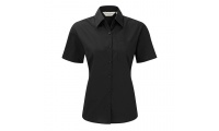Camisa Clssica em Popeline com manga curta Women