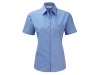 Camisa Clssica em Popeline com manga curta Women