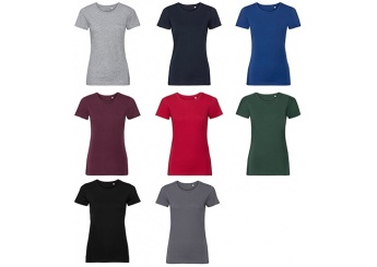 T-shirt Authentic TEE Pure Organic 160g Cores Ladies