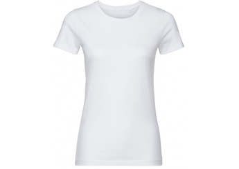 T-shirt Authentic TEE Pure Organic 160g Branca Ladies