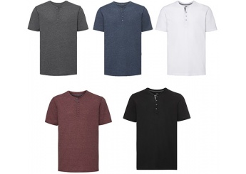 T-shirt HD Henley 160g 