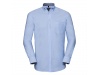 Camisa Oxford manga comprida 140g