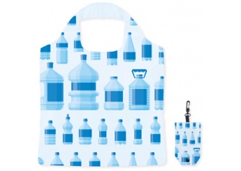 Saco de compras dobrvel em PET reciclado