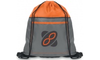 Saco de cordo com bolso frontal