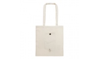 Saco algodo dobrvel com bolso