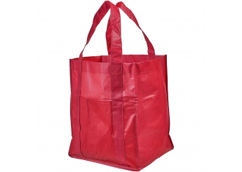 Saco de compras laminado no tecido Savoy