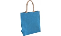 Bolsa em jute com alas curtas