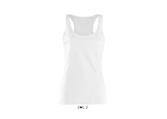 TOP CAVADO COM COSTAS EM T PARA SENHORA BRANCO SAINT-GERMAIN