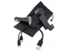 Set Auto: Carregador USB + Cabo Mltiplo + Suporte para Smartphone