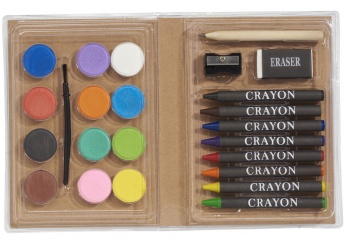 Conjunto para colorir Piza