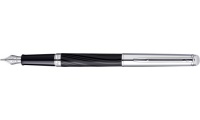 Pluma CT de luxo preto acetinado