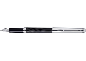 Pluma CT de luxo preto acetinado